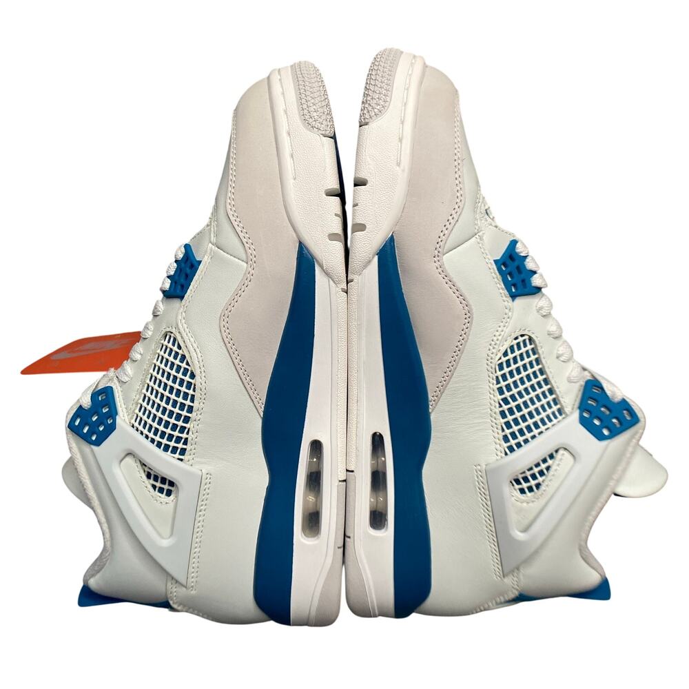 Air Jordan 4 Retro Sneakers Men Sz 10.5 Industrial Blue High Top Heritage - Picture 5 of 14